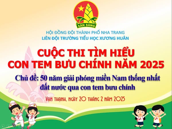  Cuộc thi tìm hiểu “Con tem bưu chính” năm 2025