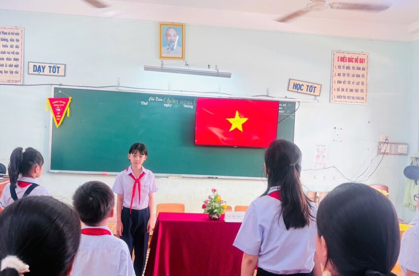  CÁC CHI ĐỘI THUỘC LIÊN ĐỘI TIỂU HỌC XƯƠNG HUÂN ĐỒNG LOẠT TỔ CHỨC ĐẠI HỘI CHI ĐỘI NHIỆM KỲ NĂM HỌC  2025 – 2026