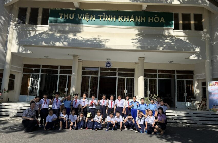  Trường Tiểu học Xương Huân tổ chức cho học sinh tham quan, trải nghiệm tại Thư viện Tỉnh Khánh Hòa. Nhân Tuần lễ Học tập suốt đời năm 2025