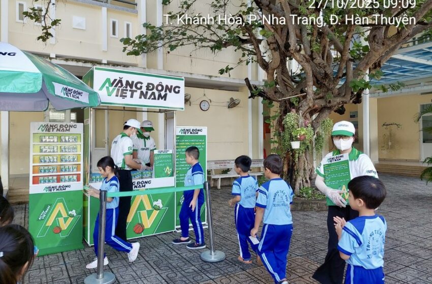  CHƯƠNG TRÌNH GIÁO DỤC DINH DƯỠNG VÀ TRAO TẶNG SẢN PHẨM SỮA NESTLÉ CHO HỌC SINH, NĂM HỌC 2025-2026