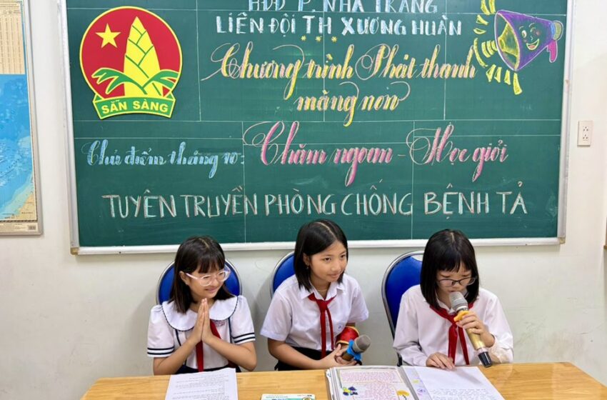  PHÁT THANH MĂNG NON -TUYÊN TRUYỀN PHÒNG CHỐNG BỆNH TẢ