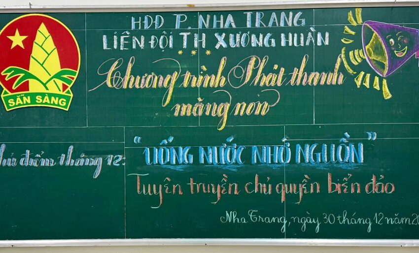  PHÁT THANH MĂNG NON THÁNG 12